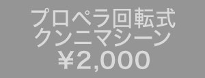 プロペラ回転式クンニマシーン